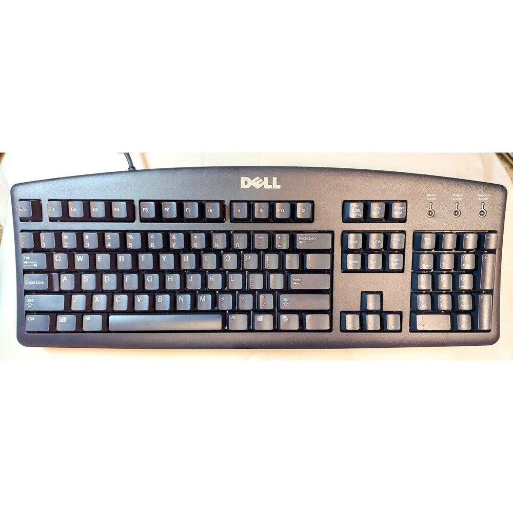 Dell Computer Keyboard RT7020 Wired PS/2 Connector *Tested